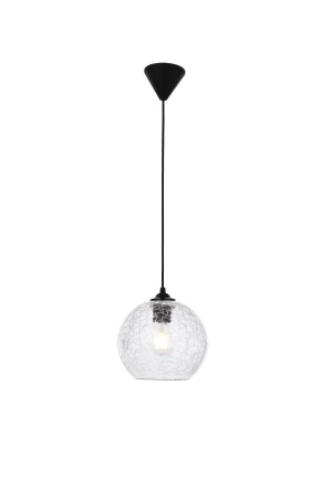 MNZ-Single Globe Candle with Cracking Motif 980885200000700000 - Tavcam