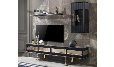 Cavalli Luxuriöses schwarzes TV-Gerät - 6