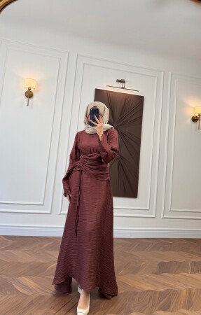 Cavellia Elbise - Bordo - Nuuwears