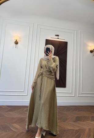 Cavellia Elbise - Haki - Nuuwears