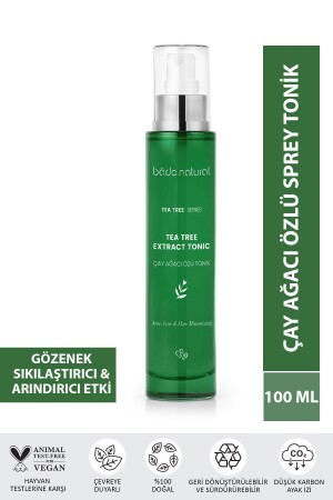 Çay Ağacı Akne Karşıtı Ve Gözenek Sıkılaştırıcı Arındırıcı Tonik 100 ml BN109 - 2