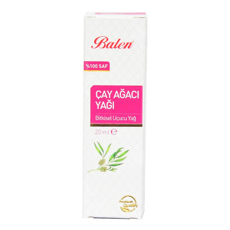 Çay Ağacı Yağı (Distilasyon) 20 ML Cam Şişe - 1