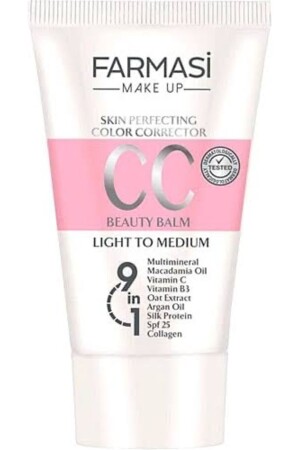 Cc Cream 50 ml Light to Medium 02 Nr - 1