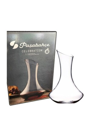 Celebration Karaffe 29270 Schwanenkrug-Karaffe aus Glas, 1750 ml - 5