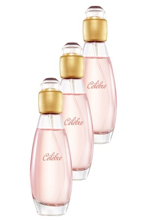 Celebre Kadın Parfüm Edt 50 Ml. Üçlü Set - 1