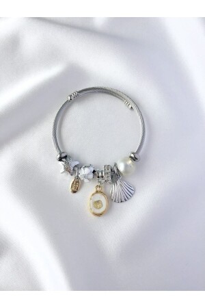 مقعد من الصلب من الصلب - Aurora Jewelry