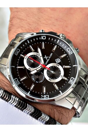 مقياس تقويم من فولاذ MNZ - ساعة الذراع للرجال - حجر الهيماتيت العصا الخاصة هدية DK102-ET1170603 - Daniel Klein