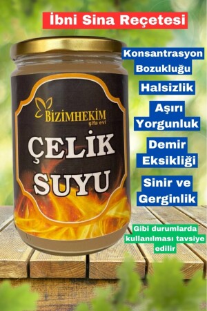 Çelik Suyu demir dikeni özü ve propolisli çelik suyu demir suyu 600 ml - 3