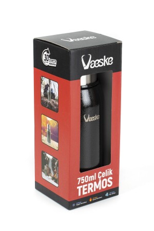 Çelik Termos 750 ml vaeske750ml - 6