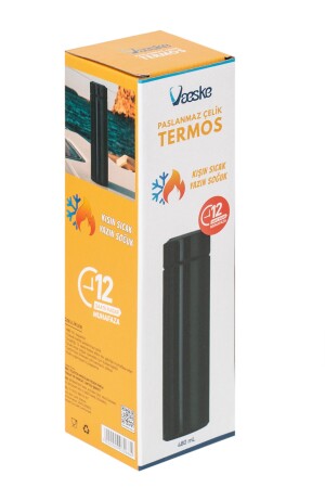 Çelik Termos Black 480 Ml - 1