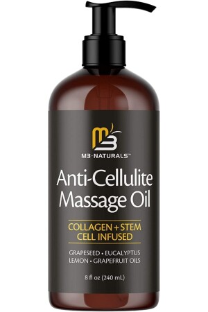 Cellulite-Massageöl Kollagen- und Stammzellen-Cellulite-Entfernungscreme 240 ml - 1