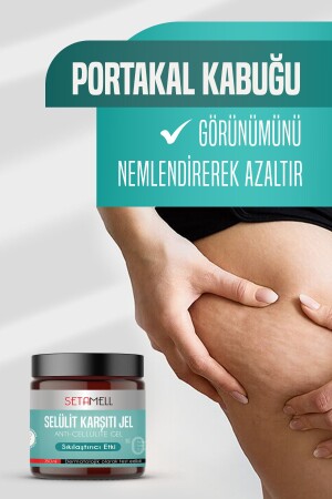 Cellulite- und Dehnungsstreifen-Entfernung, körperformendes, straffendes Gel, 250 ml - 4