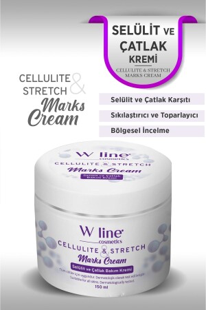 Cellulite- und Dehnungsstreifen-Pflegecreme 150 ml - 1