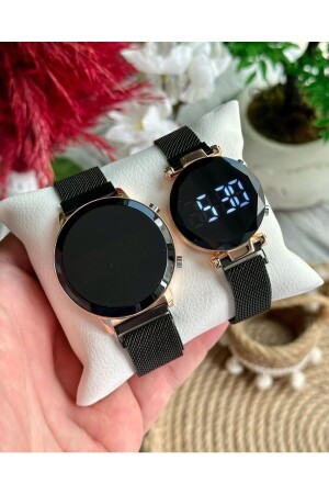 ساعه اليد المغناطيسية الشريط الرقمي العاشقين - ÇENÇEN