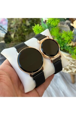 ساعات العشاق ذات الارتباط المزدوج مع الزر ÇENÇEN012651 - Spectrum