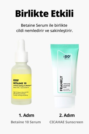 Centella Asiatica İçeren Nemlendirici CICAHAE Güneş Kremi SPF50- PA-- 50 ml - 7