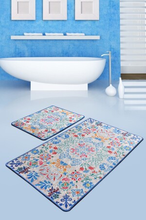 CERAMICA DJT 2 LI SET Banyo Halısı- Paspas Takımı - 1