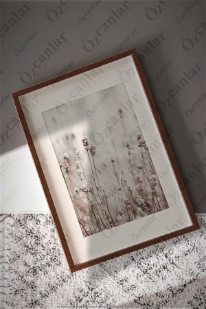 Çerçeveli Tablo Resim Çerçevesi Dekoratif Çerçeve Fotoğraf Çerçevesi 20x30 30x40 50x70 Çerçeve ÖZC-463-Ceviz - ÖZCANLAR ÇERÇEVE