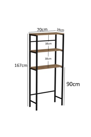 Ceviz Royal Waschmaschinen-Organizer-Regal - 4