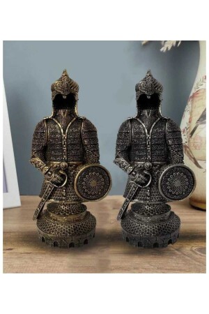 Çevşen Osmanisches Militär-Set mit 2 dekorativen Figuren - 3