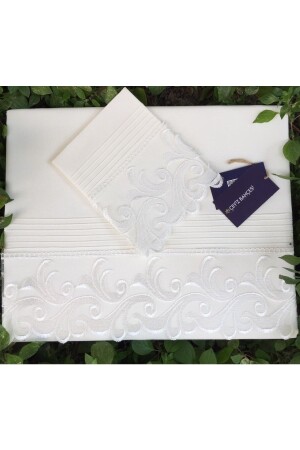 مجموعة غطاء مزدوج من المواد المزروعة - Çeyiz Bahçesi