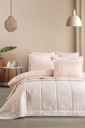 حزمة منازل (MNZ-Dowry) 9 قطع (غطاء السرير + مجموعة غطاء السرير) - Elart