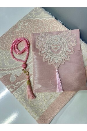 مجموعة من طوابق الصلاة من طراز MNZ-Dowry - مجموعة من طوابق العروس - مجموعة من طوابق الصلاة الهدية - Kuransepeti