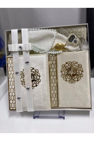 حزمة من المجموعة، سجادة الصلاة، قرآني كريات الصلاة المجموعة - Çeyizlik Setim