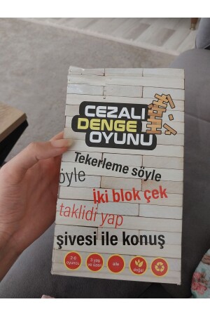 Cezalı Jenga, Cezalı Denge Oyunu Yeni Versiyon V2 TYC00210778039 - 5