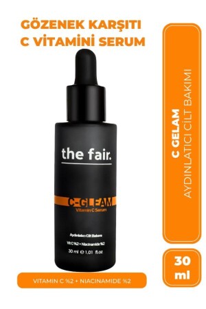 .C*gleam Pore Care Hautserum 2 % Vitamin C + 2 % Niacinamid 30 ml ZZ. V.V.SGT. 2021/0510 - The Fair