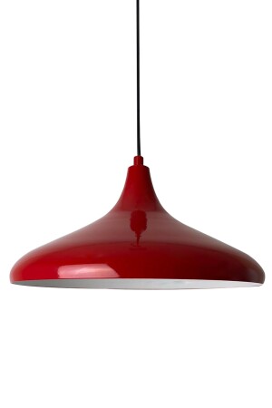 Champion Roter Metall-Kronleuchter, einzelne Hängelampe, Wohnzimmer, Küche, Flur, Büro, Café, Boutique-Lampe, Beleuchtung, BMM2066XXXX04 - 9