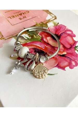 Charm-Armband aus Stahl - 2