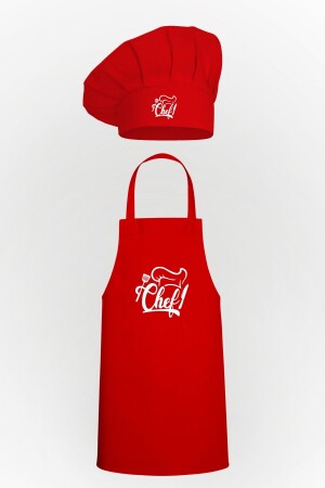 MNZ-Chef Lettering و Chef Hat Design كوك كوبن و مطبخ فرنسة مزايا الحزمة TTMP0673 - Tasarım Trend