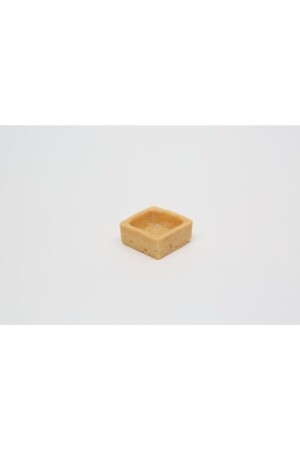 Chef's Atelier Vanilla Mini Square Buttered Artisan Tartolet (Törtchenboden) 33 x 33 x 16 mm, 42 Stück - 1