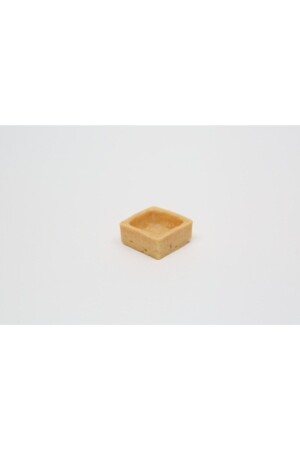 Chef's Atelier Vanilyalı Mini Kare Tereyağlı Artizan Tartolet (tart Tabanı) 33 X 33 X 16 mm 42 Adet - 1