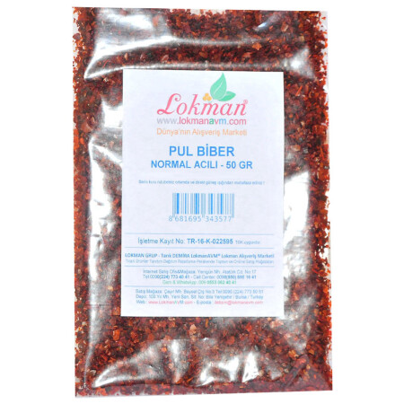Chili Pepper Normal Hot 50 Gr Packung - 3