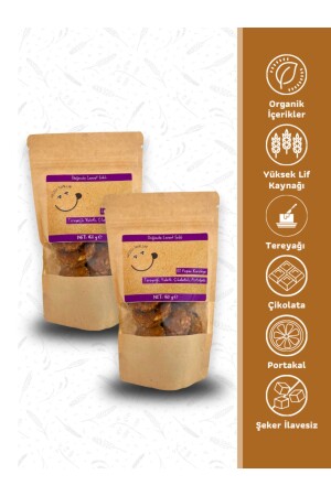 Chocolate Chip Orange Butter Oatmeal Cookies 150g-2 Stück Joyful Cerealien - 1