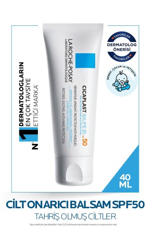 Cicaplast Baume B5 Spf50 - Onarıcı Bakım Kremi 40ml - 2