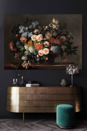 Çiçek Resimli Duvar Dekorasyon Kanvas Tablo Ççkt-570-116 ççkt-16 - Genel Markalar