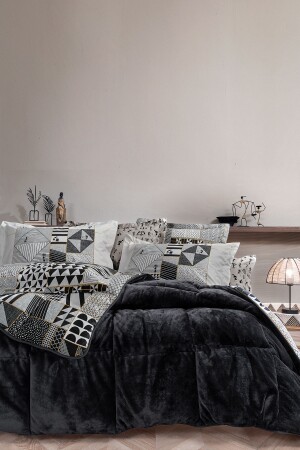 Ciera Tek Kişilik Triola Uyku Seti - Siyah - Yataş