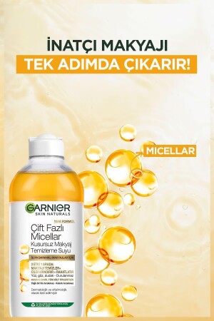 Çift Fazlı Micellar Kusursuz Makyaj Temizleme Suyu 400 ml - 5