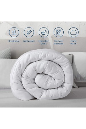 Çift Kişilik Antialerjenik Lux Soft Yorgan 195x215 biocottonsoftyorgan - 4