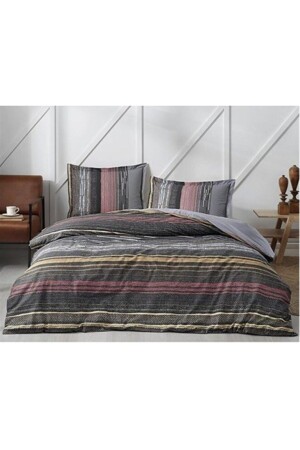 Çift Kişilik Gri Silmus Nevresim Takımı S210930-2 - Özdilek