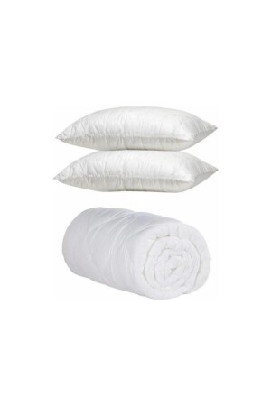 Çift Kişilik Microfiber Yorgan -2 Yastık Set MDMLSCKST - 1