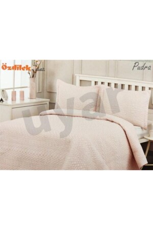 Çift Kişilik Nakışlı Yatak Örtüsü Care Krem 250x260 - Özdilek