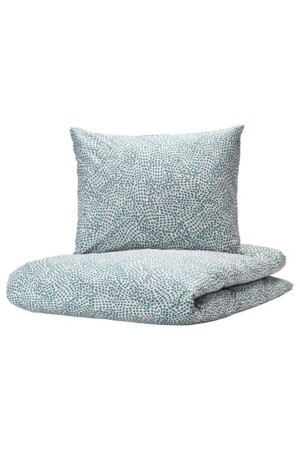Çift Kişilik Nevresim Takımı,meridyendukkan Turkuaz-beyaz 240x220-50x60 Cm Modern Takım nevrsim turkuaz - IKEA