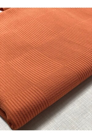 MNZ-Double Pike، Cinnamon اللون، (100٪ القطن) Sf22120 - Sefaoğlu tekstil