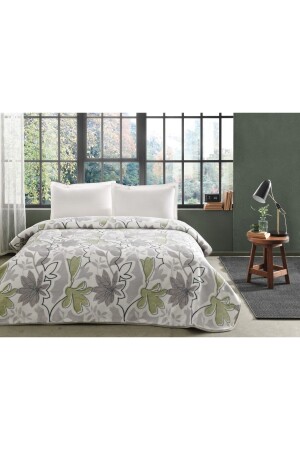 Çift Kişilik Polyester Battaniye Jonas Gri 9001 - Taç