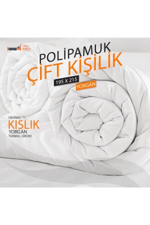 Çift Kişilik Termal Kışlık Puffysoft Poli Pamuk -195x215 Yorgan - 1