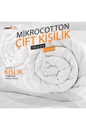 Çift Kişilik Termal Kışlık Puffysoft Poli Pamuk - Yorgan Seti - 2